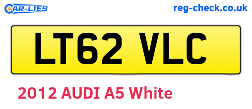 LT62VLC are the vehicle registration plates.
