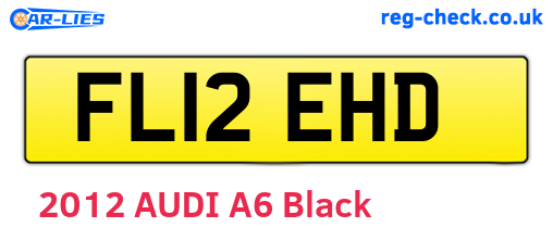 FL12EHD are the vehicle registration plates.