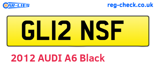 GL12NSF are the vehicle registration plates.