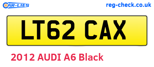 LT62CAX are the vehicle registration plates.