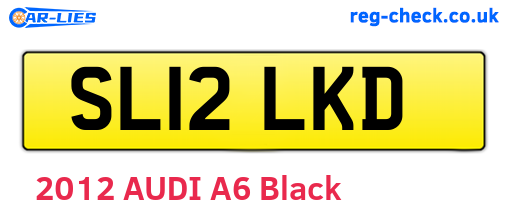 SL12LKD are the vehicle registration plates.