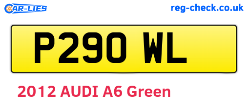 P29OWL are the vehicle registration plates.