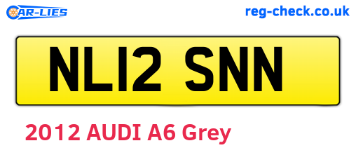 NL12SNN are the vehicle registration plates.