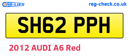 SH62PPH are the vehicle registration plates.
