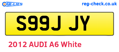 S99JJY are the vehicle registration plates.