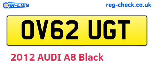 OV62UGT are the vehicle registration plates.