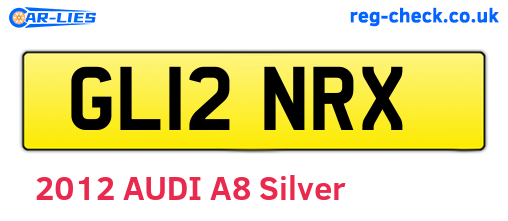 GL12NRX are the vehicle registration plates.