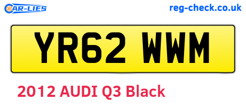 YR62WWM are the vehicle registration plates.