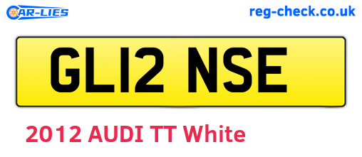 GL12NSE are the vehicle registration plates.