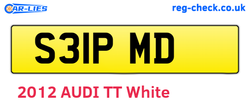 S31PMD are the vehicle registration plates.