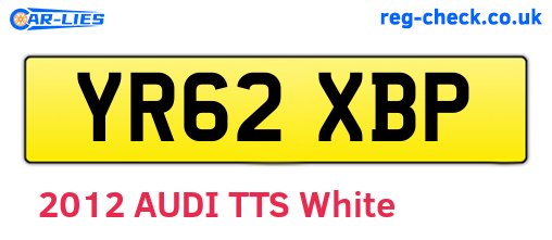 YR62XBP are the vehicle registration plates.