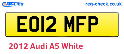White 2012 Audi A5 (EO12MFP)