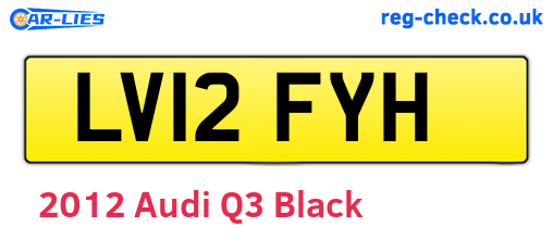 Black 2012 Audi Q3 (LV12FYH)