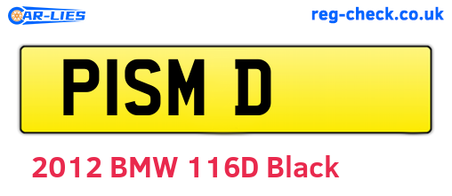 P1SMD are the vehicle registration plates.