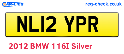 NL12YPR are the vehicle registration plates.