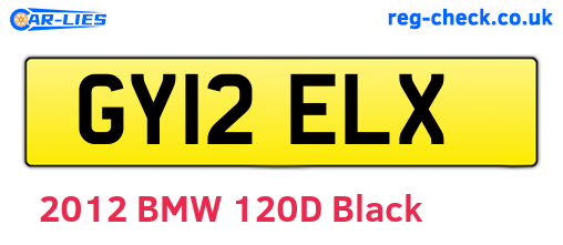 GY12ELX are the vehicle registration plates.