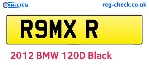 R9MXR are the vehicle registration plates.