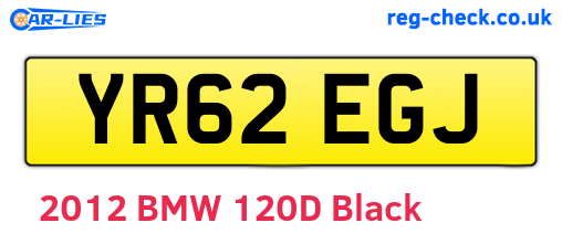 YR62EGJ are the vehicle registration plates.