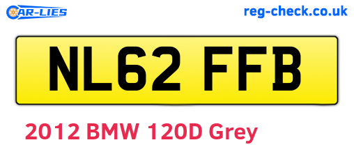 NL62FFB are the vehicle registration plates.