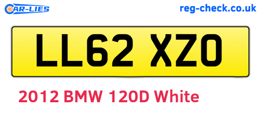 LL62XZO are the vehicle registration plates.
