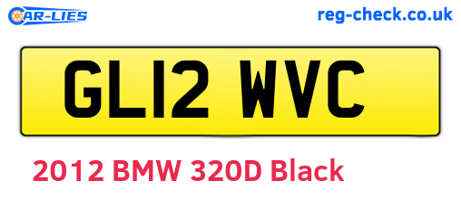 GL12WVC are the vehicle registration plates.