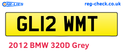 GL12WMT are the vehicle registration plates.