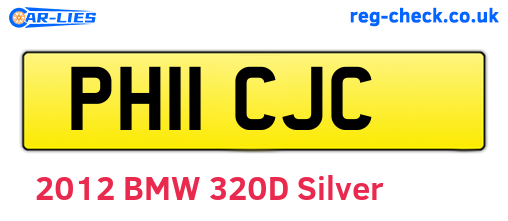 PH11CJC are the vehicle registration plates.