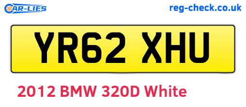YR62XHU are the vehicle registration plates.