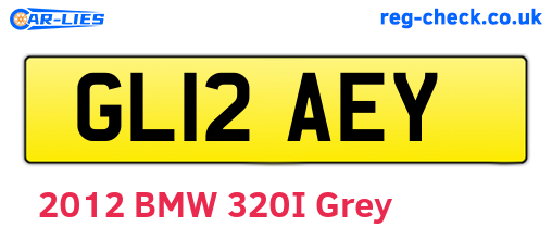 GL12AEY are the vehicle registration plates.