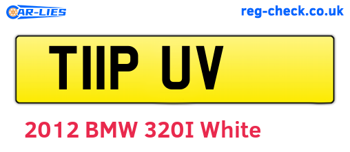 T11PUV are the vehicle registration plates.