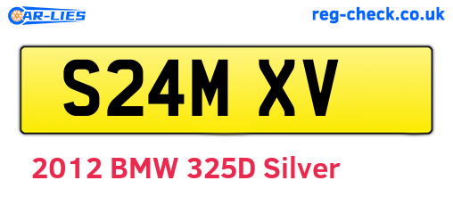 S24MXV are the vehicle registration plates.