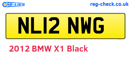 NL12NWG are the vehicle registration plates.