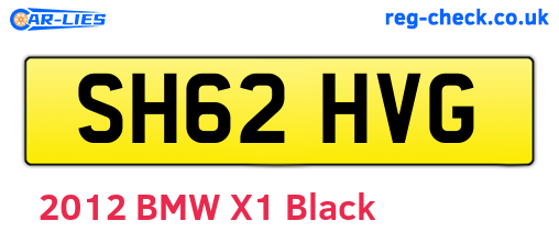 SH62HVG are the vehicle registration plates.