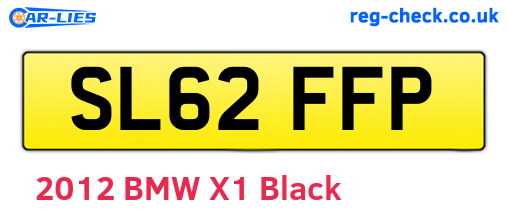 SL62FFP are the vehicle registration plates.