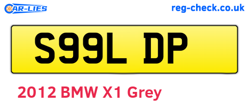 S99LDP are the vehicle registration plates.