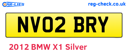 NV02BRY are the vehicle registration plates.