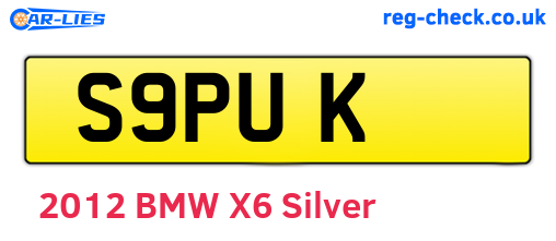 S9PUK are the vehicle registration plates.