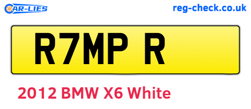 R7MPR are the vehicle registration plates.