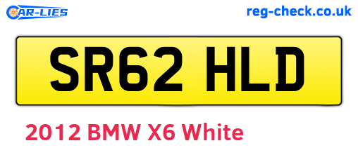 SR62HLD are the vehicle registration plates.