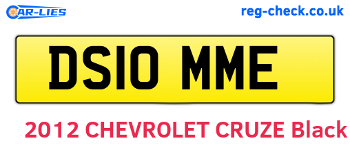 DS10MME are the vehicle registration plates.