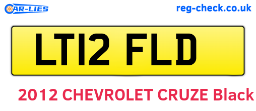 LT12FLD are the vehicle registration plates.