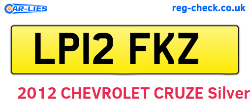 LP12FKZ are the vehicle registration plates.