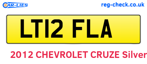 LT12FLA are the vehicle registration plates.