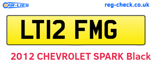 LT12FMG are the vehicle registration plates.