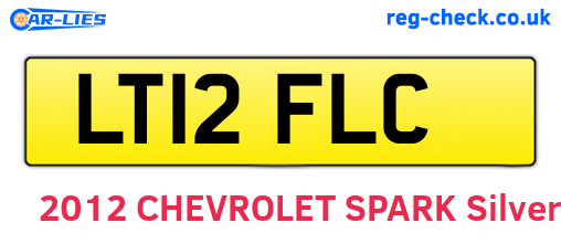 LT12FLC are the vehicle registration plates.