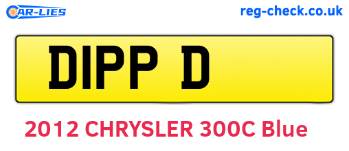 D1PPD are the vehicle registration plates.