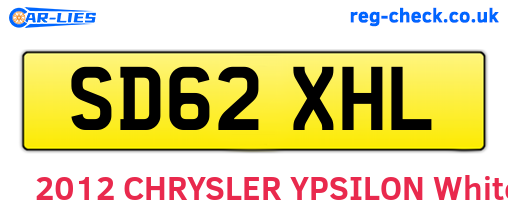 SD62XHL are the vehicle registration plates.