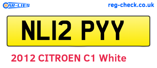 NL12PYY are the vehicle registration plates.