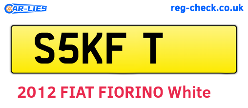 S5KFT are the vehicle registration plates.