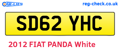 SD62YHC are the vehicle registration plates.